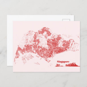 Singapore Briefkaart