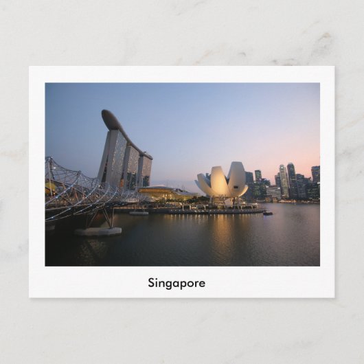 Singapore Briefkaart (Voorkant)