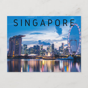 Singapore Briefkaart