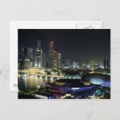 Singapore Briefkaart (Voorkant / Achterkant)