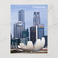 Singapore City Skyline ArtScience Museum Reizen