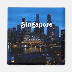 Singapore Cityscape Magneet