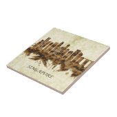 Singapore Cityscape Tegeltje (Zijkant)