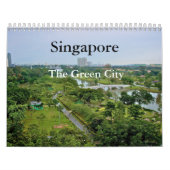 Singapore - De Groene Stad Kalender (Hoes)