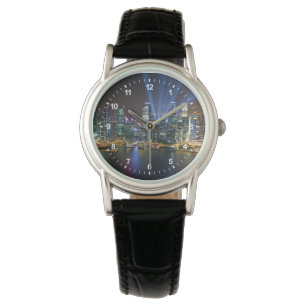 Singapore Downtown Lichtshow Horloge