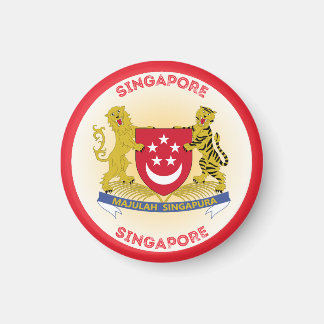 Singapore Erfgoed Embleem Magneet
