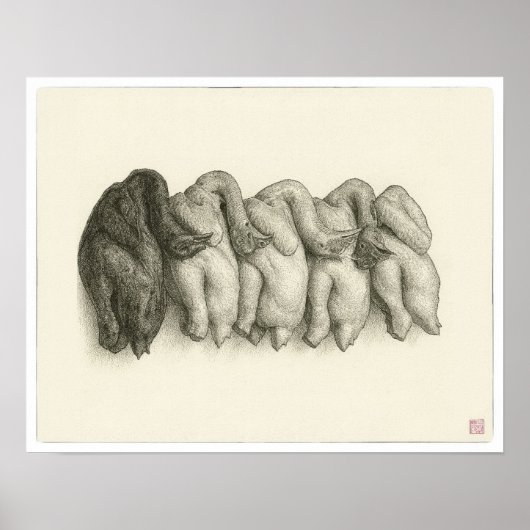 Singapore Fates - Archiefdruk Poster (Voorkant)