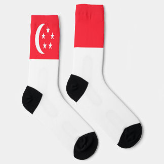Singapore Flag Fun Singapore National Pride Sokken