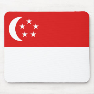 Singapore Flag Mousepad Muismat