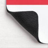 Singapore Flag Muismat (Hoek)