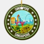 Singapore Keramisch Ornament (Achterkant)