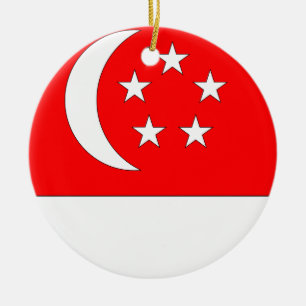 Singapore Keramisch Ornament