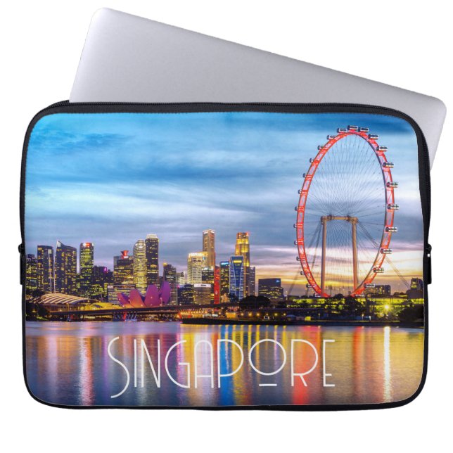 Singapore Laptop Sleeve (Voorkant)