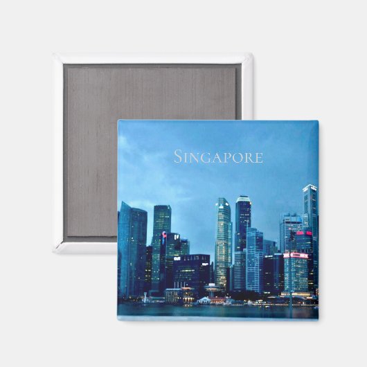 Singapore Magnet  (Recto/Verso)