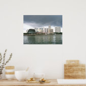 Singapore Marina Bay Poster (Keuken)