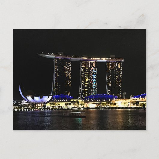 Singapore Marina Bay Sands #1 Briefkaart (Voorkant)