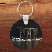 Singapore Marina Bay Sands #1 Sleutelhanger (Voorkant)