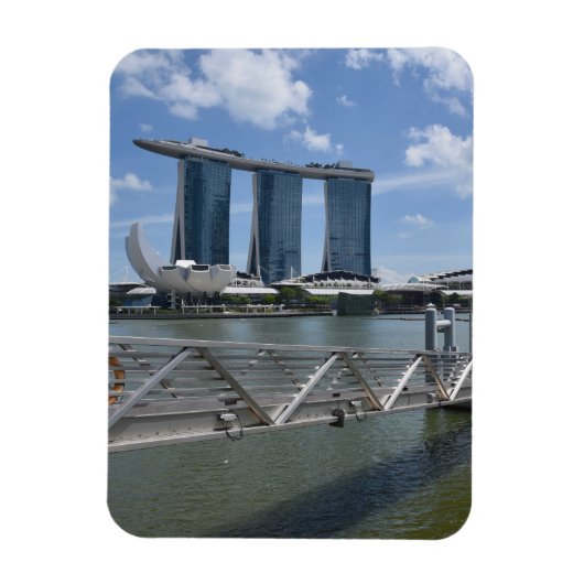 Singapore (Marina Bay Sands) Magneet (Verticaal)