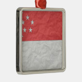 Singapore Metalen Ornament (Rechts)