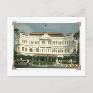 SINGAPORE RAFFLES HOTEL BRIEFKAART
