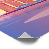 Singapore-reisposter Poster (Hoek)