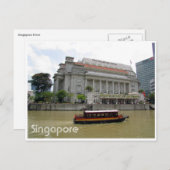 Singapore River Hotel Briefkaart (Voorkant / Achterkant)
