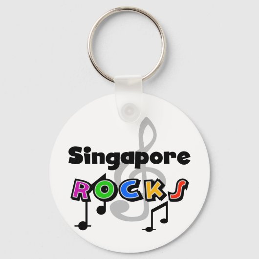 Singapore Rocks Sleutelhanger (Voorkant)