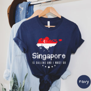 Singapore roept en ik moet naar T-shirt gaan