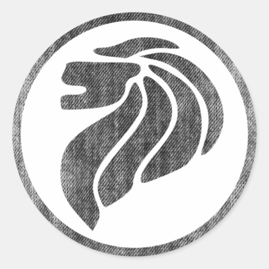 SINGAPORE RONDE STICKER (Voorkant)