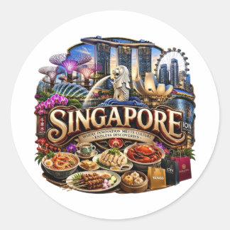 SINGAPORE RONDE STICKER