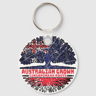 Singapore Singaporese Australische Australische bo Sleutelhanger