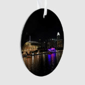 Singapore Skyline #2 Ornament (voorkant)