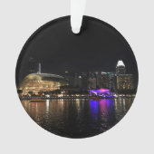 Singapore Skyline #2 Ornament (voorkant)