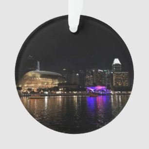 Singapore Skyline #2 Ornament