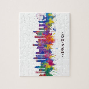 Singapore Skyline Legpuzzel