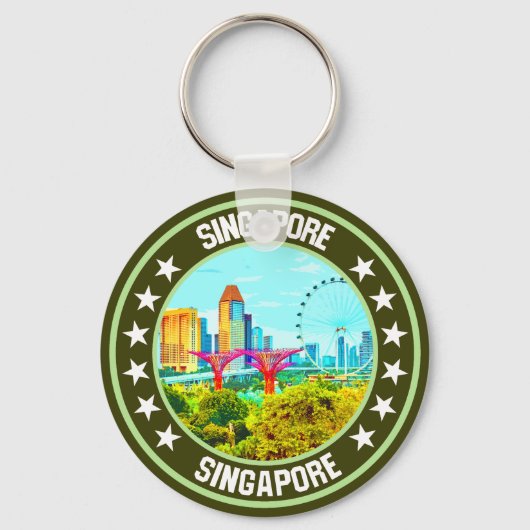Singapore Sleutelhanger (Voorkant)