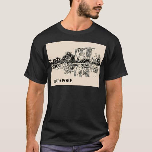 Singapore T-shirt (Voorkant)