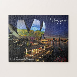 Singapore Travel Jigsaw Puzzle : Art Science Museu