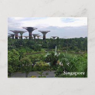 Singapore tuinen van de baai briefkaart
