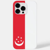 Singapore vlag Case-Mate iPhone case (Achterkant)