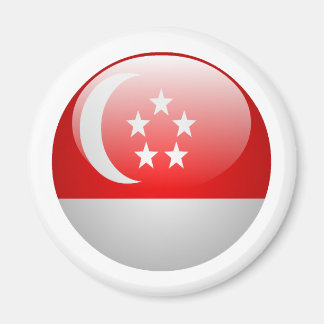 Singapore-vlag Magneet