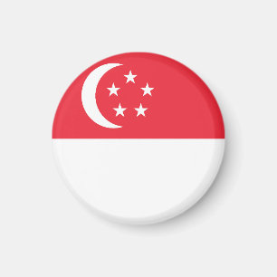 Singapore vlag magneet