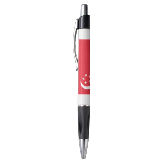 Singapore-vlag Pen (Top (Verticaal))