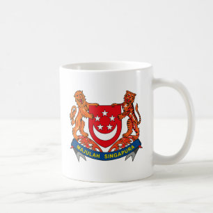 Singapore Wapenmunt-Mok Koffiemok