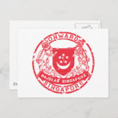 Singapore wapenstilstand briefkaart (Voorkant / Achterkant)