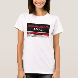 Singaporees-Amal vrouwen T-shirt