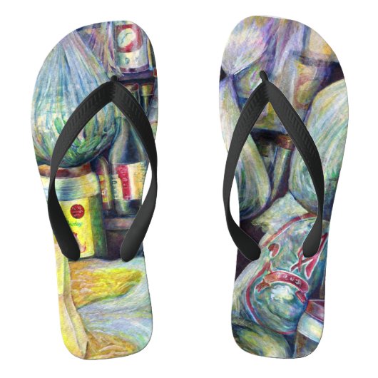 Singapore's Gedroogde Smaak Smaakjes Teenslippers (Voetbed)