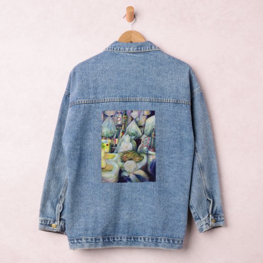 Singapore's zonnegedroogde aroma's denim jacket (Hangar)