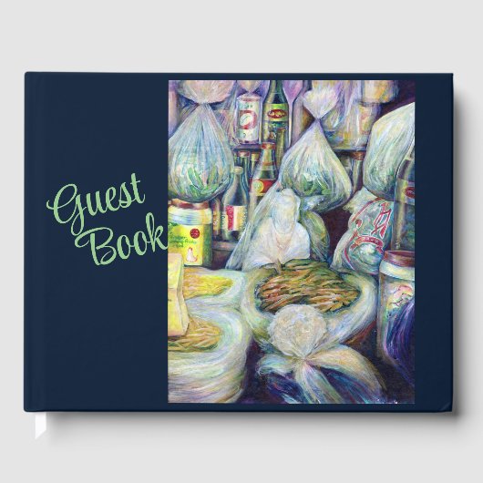 Singapore's zonnegedroogde aroma's gastenboek (Voorkant)