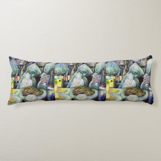 Singapore's zonnegedroogde aroma's lichaamskussen (Voorkant)